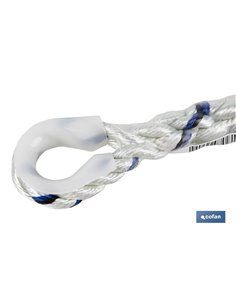 Cuerda De Seguridad para Arnes 1,5 Mts. 2