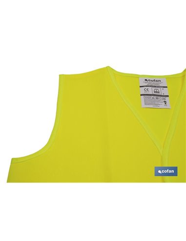 Chaleco Amarillo Reflectante para Niños