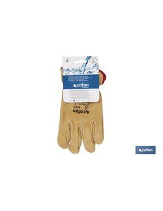 Blíster De Guante De Piel Vacuno Extra Resistente Talla 9 2