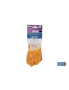 Blíster De Guante De Nitrilo Amarillo Talla 9 2