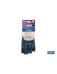 Blíster De Guante De Nitrilo Azul Talla 9 2