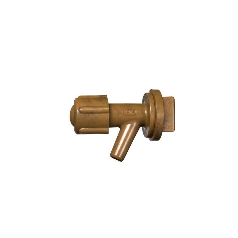 Grifo Barril Plástico Mini Con Tuerca 3/4"