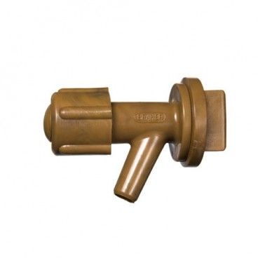 Grifo Barril Plástico Mini Con Tuerca 3/4"