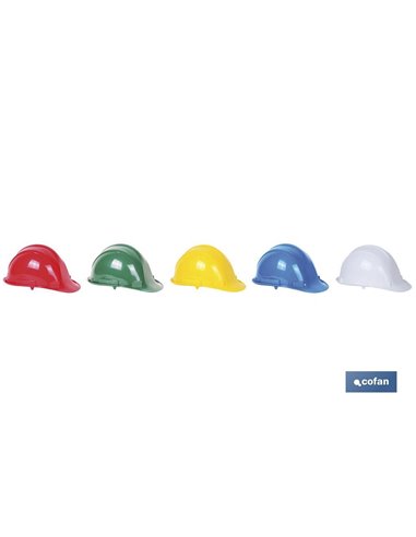 Casco Ingeniero Azul con Regulador