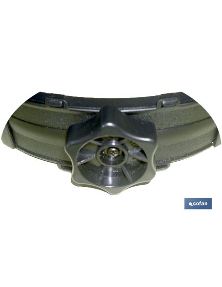 Casco Ingeniero Amarillo con Regulador
