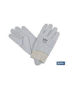 Guante Ajustable De Piel De Flor Vacuno Reforzado Talla 11 2