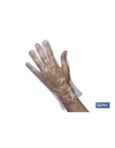 Caja De 10.000 Guantes De Polietileno (Hdpe) Talla Única