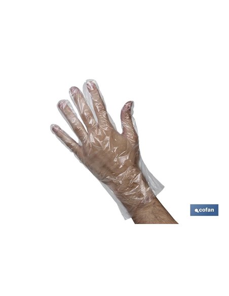 Caja De 10.000 Guantes De Polietileno (Hdpe) Talla Única