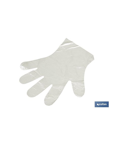 Caja De 10.000 Guantes De Polietileno (Hdpe) Talla Única