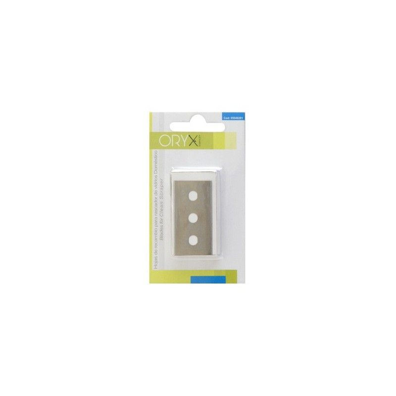 Lâmina de substituição para raspador de vidro doméstico (Blister 5 peças)