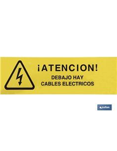 Cinta Balizamiento Cables Electricos 150mmx250mts 2