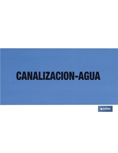 Cinta Balizamiento Canalizacion Agua 150mmx250mts