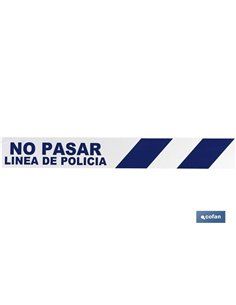 Cinta Balizamiento Linea Policia 80mmx100mts 2