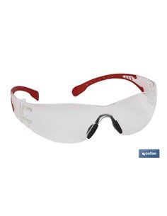Gafas Seguridad Super Ligera 18grs Lente Clara
