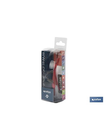 Gafas Seguridad Super Ligera 18grs Lente Clara