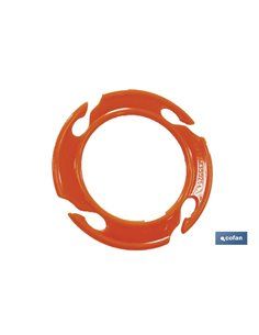 Anel conector de corrente para cones vermelhos