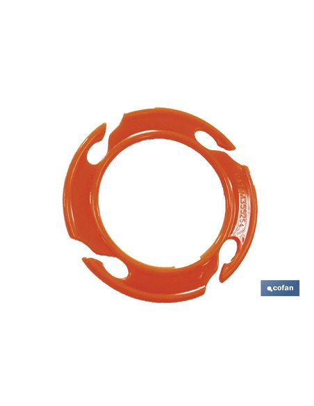 Anel conector de corrente para cones vermelhos