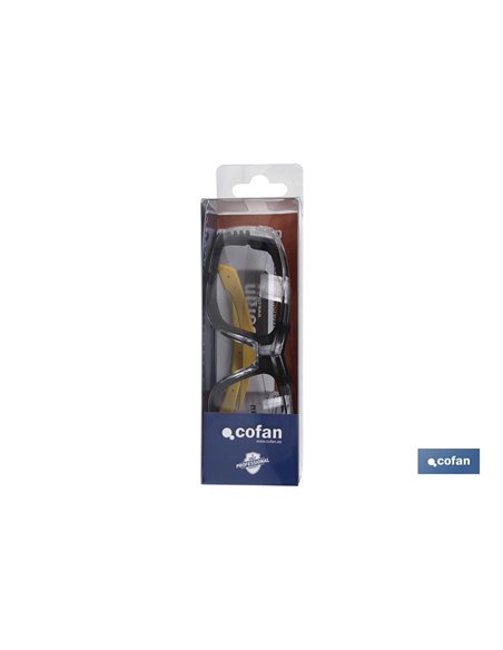 Gafa Seguridad Acolchada Foam Removible