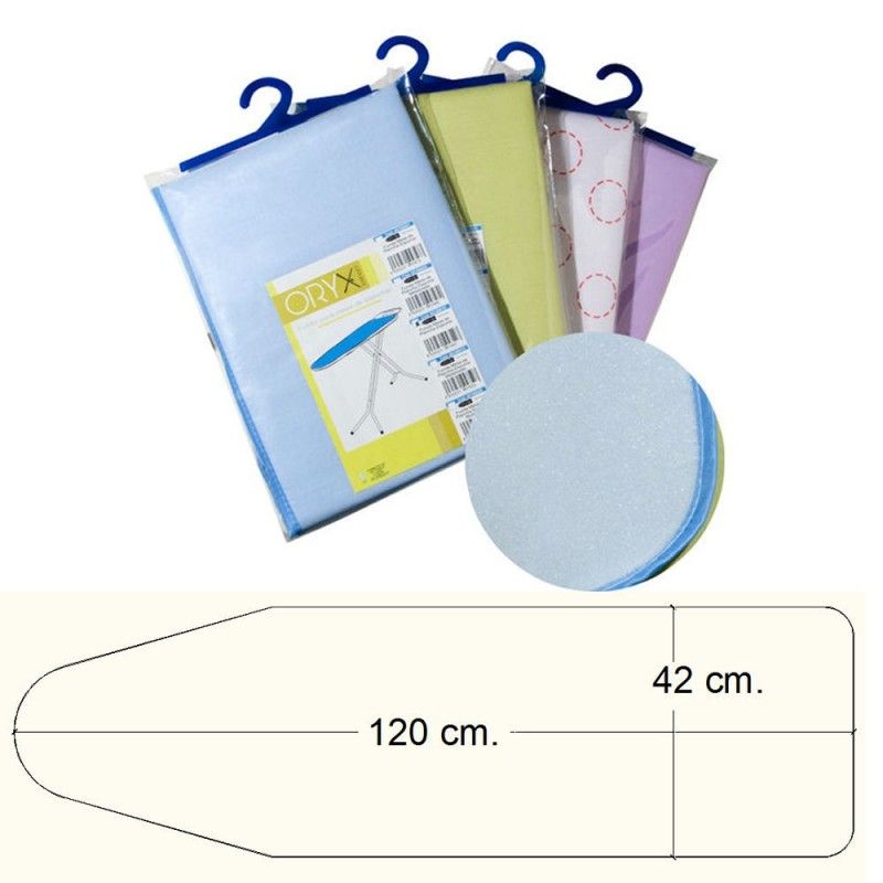 Funda Mesa Plancha Espuma 120x42 cm.