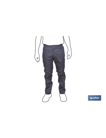 Calça Servet Work 245 Gms/M Azul Marinho T-54