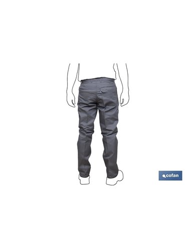 Calça Servet Work 245 Gms/M Azul Marinho T-54