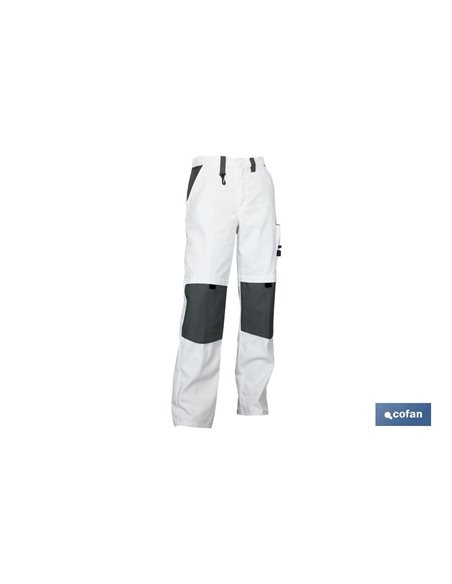 Pantalon Trabajo Lenoir 280gms/M Gris-Negro T-50