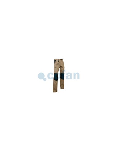 Pantalon Trabajo Lenoir 280gms/M Gris-Negro T-52