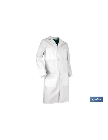 Bata Blanca Palette 100% Algodón T-Xl