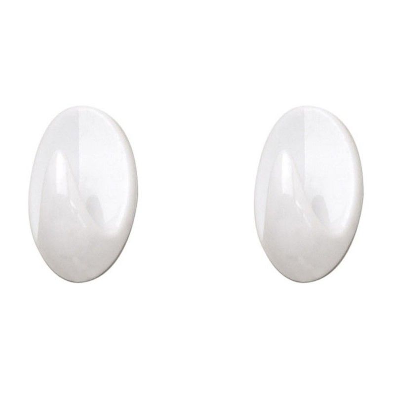 Colgador Oryx  Blanco Grande (Blister  2 Unidades) Adhesivo