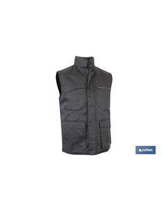 Colete Colt Acolchoado Multi-Bolsos 245gms/M Preto TM