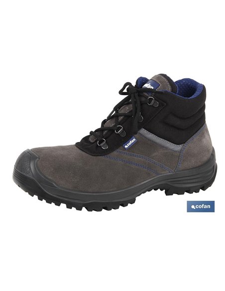Bota Camurça Cinza S-3 Modelo Arion T 38
