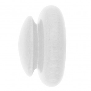 Terminal Madeira Especial 20x34 mm. Branco