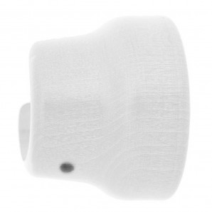 Suporte lateral liso em madeira 20x 35 mm. Branco