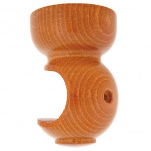 Suporte de Teto em Madeira Lisa 20x 68 mm. Teca