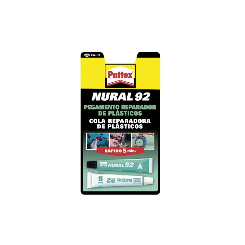 Nural- 92 Transparente (Juego 2 Tubos 22 cm³.)