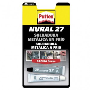 Nural- 27 Alumínio Cinza (Conjunto de 2 Tubos 22 cm³.)
