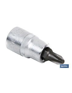 Chave de soquete 1/4 com ponta Ph-1
