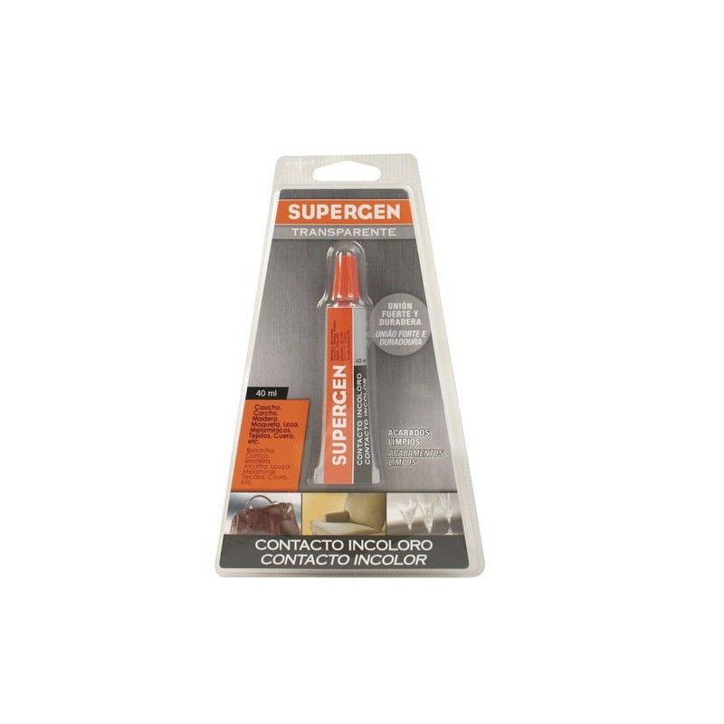 Cola Supergen Incolor 40 ml.
