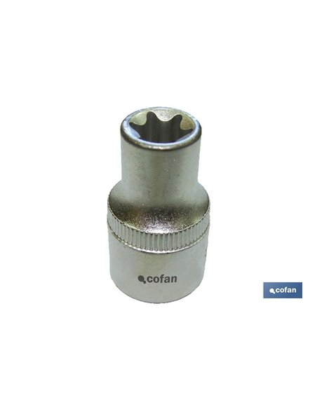 Llave De Vaso 1/2 Torx Hembra E-12