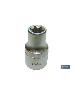 Llave De Vaso 1/2 Torx Hembra E-18