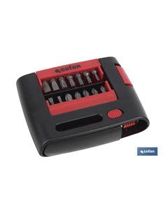 Set Puntas  Ph, Pz, Torx, Sl, Hex  (27 Pcs.)