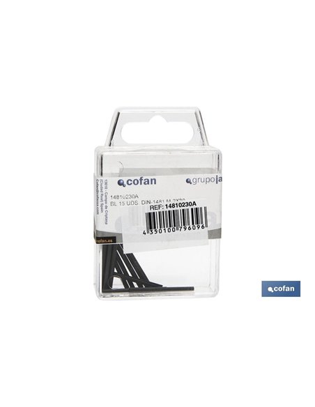 Blíster De 5 Uds. Din-1481 M-4x30