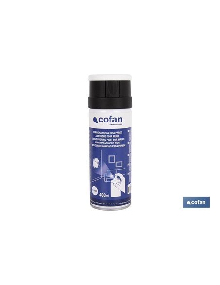 Cubremanchas Para Pared Color Blanco 400ml