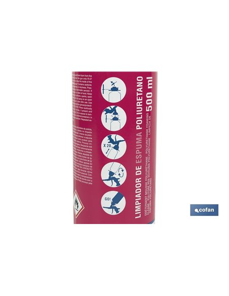 Limpiador Espuma Poliuretano 500ml