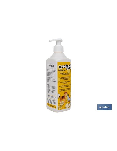 Champu Mascotas Uso Frecuente 400ml Modelo Fresh