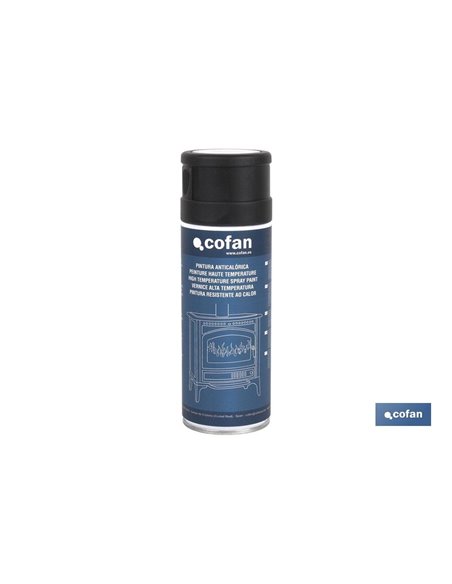 Tinta de alumínio anti-calor 400 ml