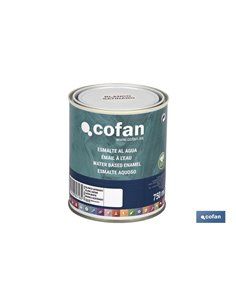 Esmalte à base de água (750 ml) Branco acetinado