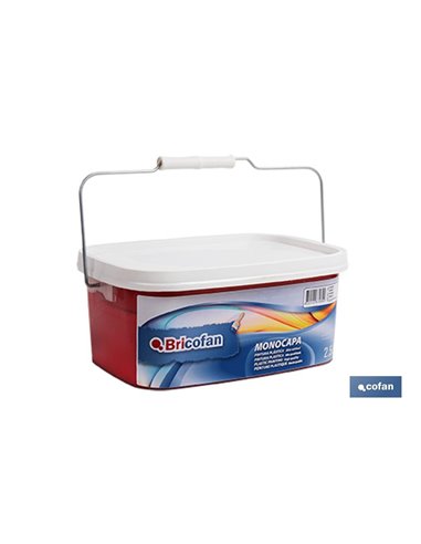 Pintura Plástica Monocapa Cereza (2,5 Lt)