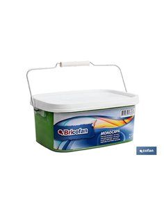 Pintura Plástica Monocapa Verde Yuca (2,5 Lt)
