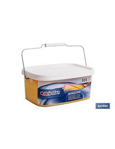 Tinta plástica de camada única amarela média (2,5 Lt)